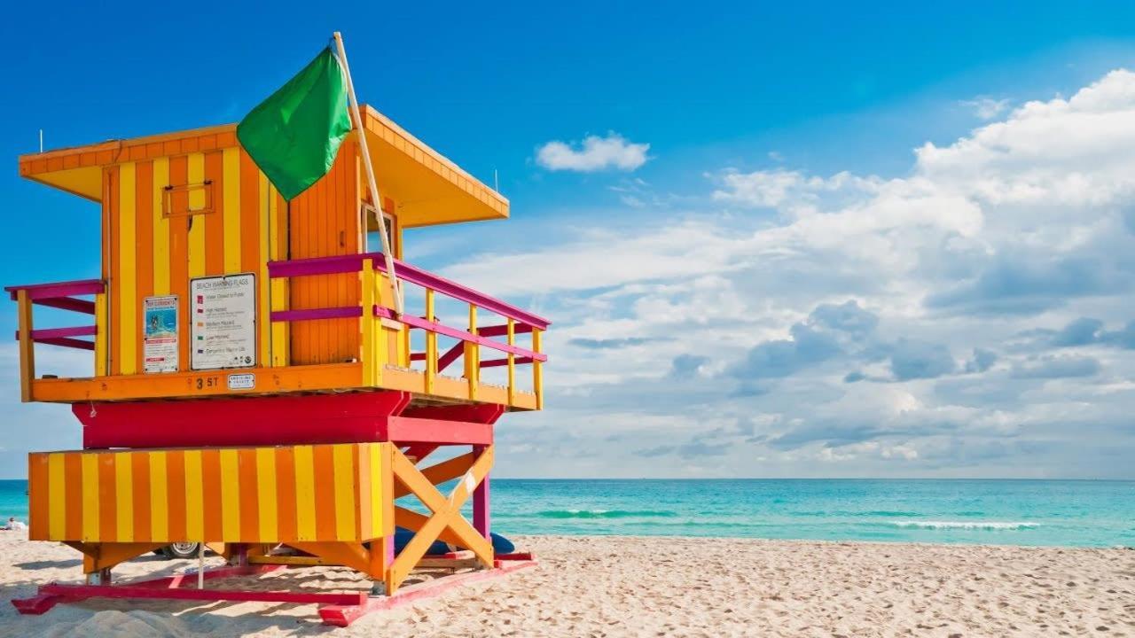 South Beach Free Parking Family & Pet Friendly Walk To Beach & Bay Miami Beach Buitenkant foto